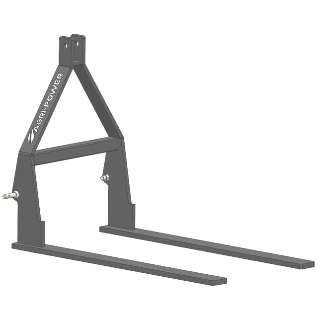 Leve Palette Monobloc ATT 3PTS CAT1 CH.600 KG référence fournisseur 208064